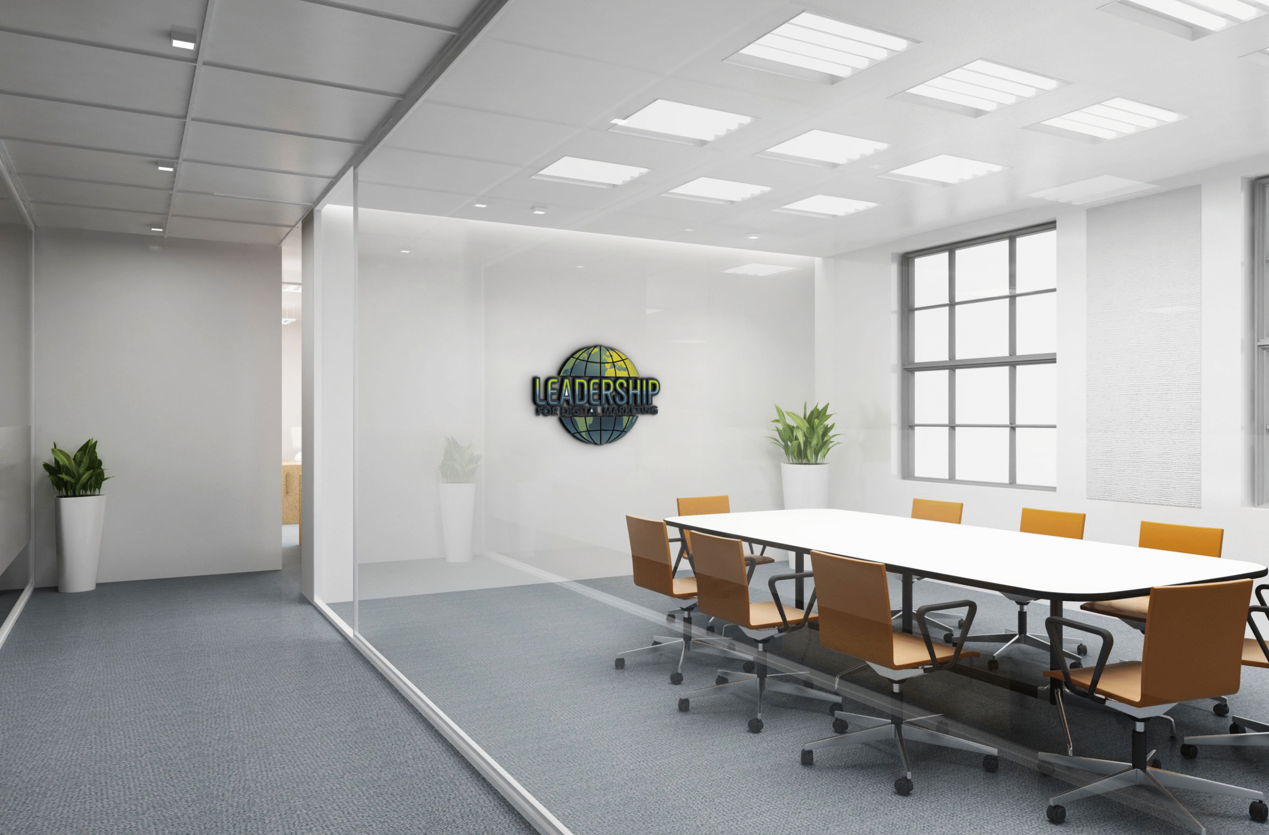 Free Office Logo Mockup